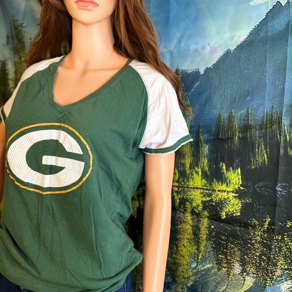 Majestic Green Bay Packers T-Shirt with Logo